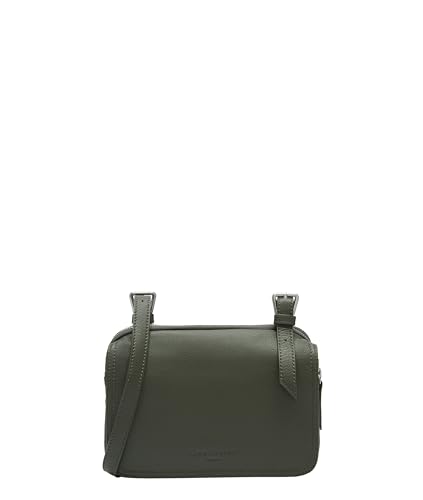 LIEBESKIND Berlin Damen-Umhängetasche „Mareike“ I Crossbody Bag aus Leder mit verstellbaren Schulterriemen I Schultertasche, großzügige Fächer mit Reißverschluss I Shoulder Bag