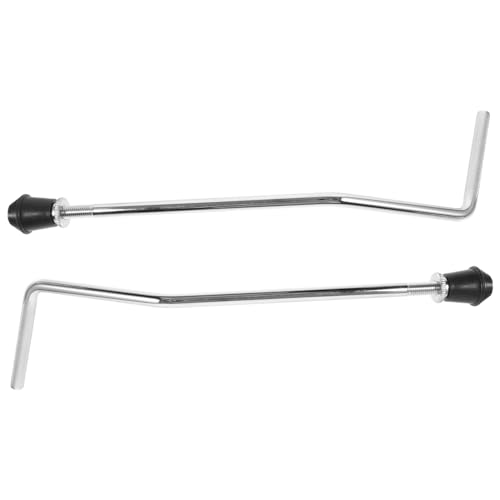 Support de batterie tom robuste fixation en métal stable x2