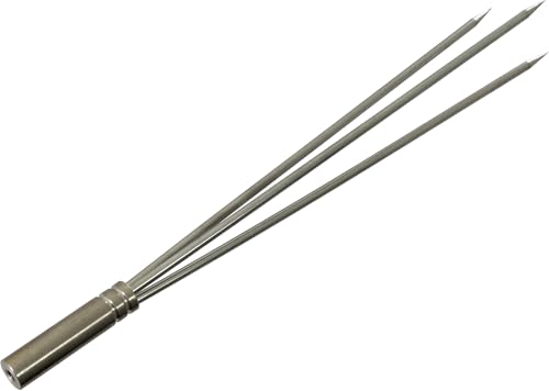 Cressi Paralyzer Tip for Pole Spears, 3 barbless prongs