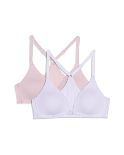 Calvin Klein Girls' Racerback Bra with Front Closure 2-Pack