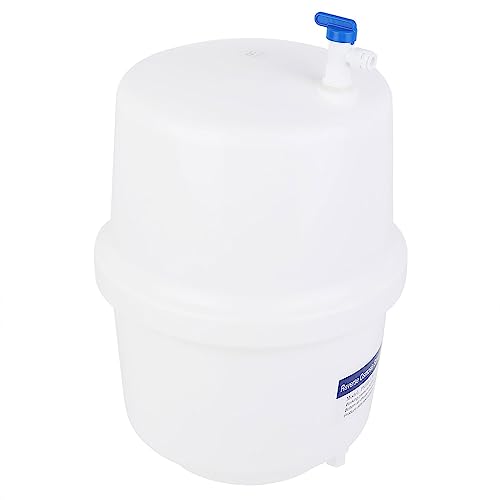 Wasser, Water Filtration System Expansion Tank, Pressurized Water Storage Tank with Ball Valve, Pressurized Ro Water Storage Tank, 3.2 Gallon Residential Pre-Pressurized Reverse Osmosis Water Storage