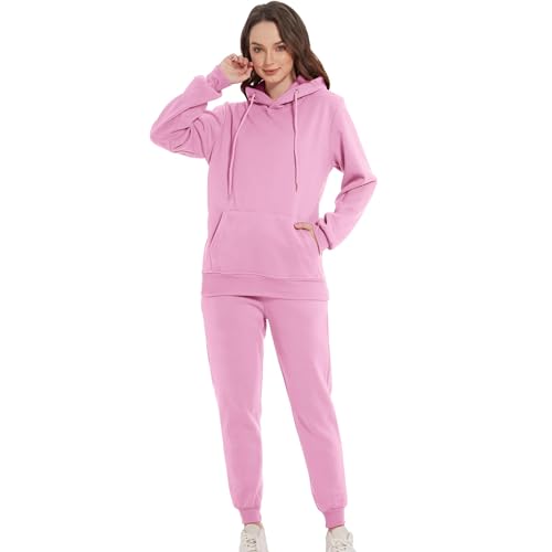 BAICAIYU Women's Hoodies and Sweatpants Suit 2 Pcs Outfits Men's Tracksuit Hooded Pullover Sweatsuits Jogger Sets3