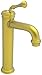 Newport Brass 9208 Single Handle Single Hole Bathroom Faucet for Vessel Sinks wi, Satin Gold (PVD)