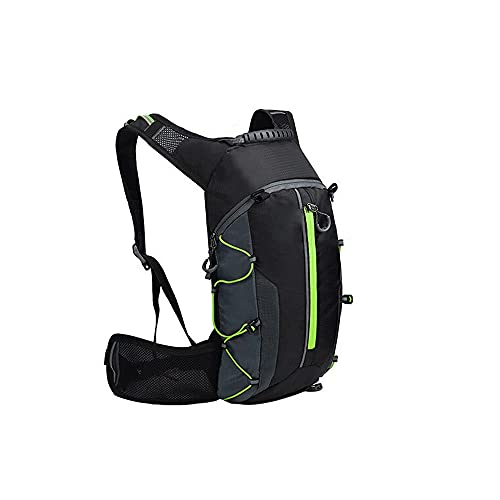 Sac à dos cyclisme TNRHRTQXBB imperméable vert 10L aux finitions ergonomiques sport