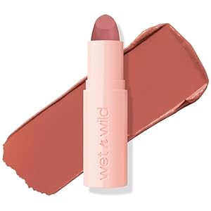 wet n wild Mega Last Rich Satin Lip Color, Rich Creamy Color with Satin Finish, Infused with Vitamin E & Moisturizing Argan Oil, Lightweight, Silky-Smooth, Vegan & Cruelty-Free – Hush Lil’ Beige