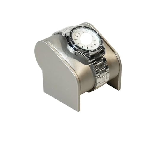 BooeDareno Présentoir pour montres, vitrine champagne, noir et gris (gris)