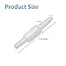 CINOCA 5PCS Oxygen Tubing Swivel Connector Supply for Home Oxygen, 360 Degree Swivel, Avoid Tube Tangles, Oxygen Concentrator Accessories