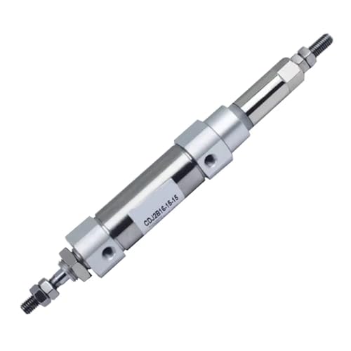 Cilindro neumático ajustable CDJ2B16 de acero inoxidable duradero 4