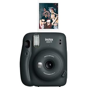 Fujifilm Instax Mini 11 Instant Camera – Charcoal Grey