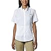 Columbia-Womens-PFG-Tamiami-II-UPF-40-Short-Sleeve-Fishing-Shirt Columbia Women's PFG Tamiami II UPF 40 Short Sleeve Fishing Shirt, White, Medium