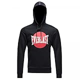 Sudadera. Everlast S20MSG-SW007 Hombre Sudadera con Capucha Negro L, 100% algodón, Regular