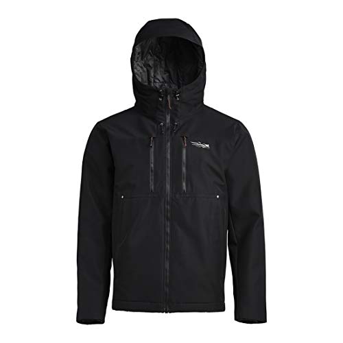 SITKA Gear Men's Grindstone Windstopper Water Repellent Work Jacket, Black, Large