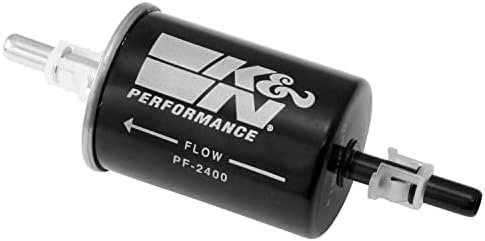K&N Gasoline Fuel Filter: High Performance Fuel Filter, Premium Engine Protection, Compatible with 1991-2006 GM Truck/Passenger Car Fuel Injected Gasoline Engines, PF-2400