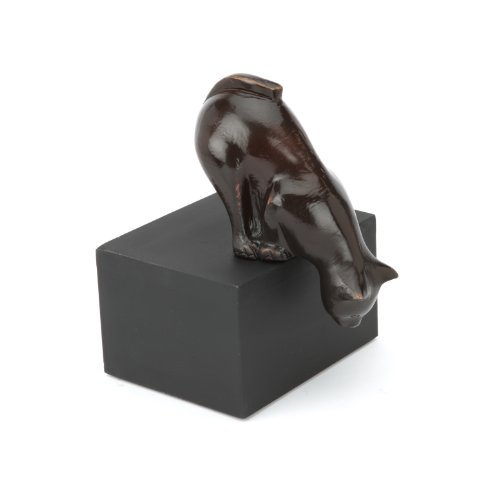 Urns UK Infinity Art Corby Urne funéraire Chat Bronze Cover