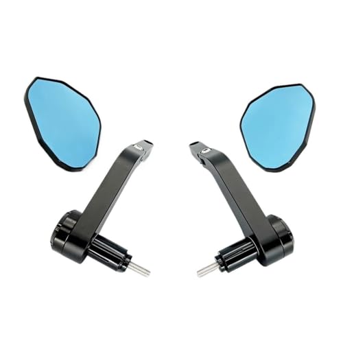 Rétroviseur moto CNC bleu pour rouler en toute sécurité sur votre Honda CB650r