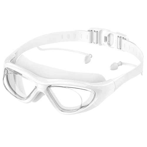 Ambienden Gafas Natacion Adulto Antivaho ProteccióN UV – PanoráMicas Gafas Piscina Hombre Mujer – Sello De Silicona 3d Para Buceo/NatacióN En Interiores Y Exteriores
