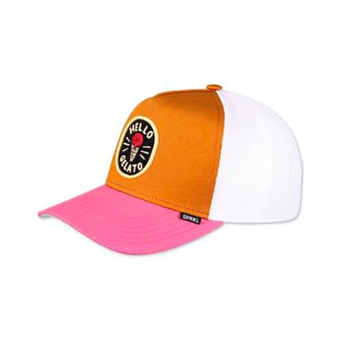 Djinns Trucker Cap HFT Food Gelato Brown Rose Braun Pink, Size:OneSize