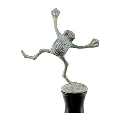 Clever Garden Heavy Duty Decorative Hose Guide - Dancing Frog, 1 Pack Cover