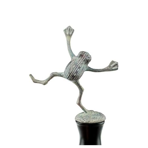 Clever Garden Heavy Duty Decorative Hose Guide - Dancing Frog, 1 Pack