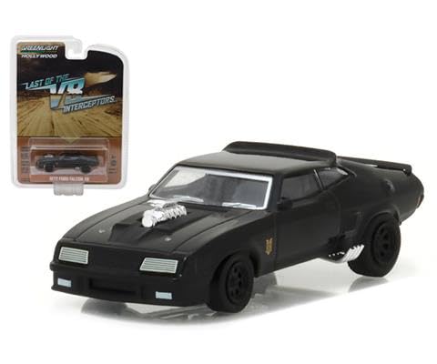 Modelo a escala 1:64 Falcon XB Black 1973 Greenlight miniatura 2