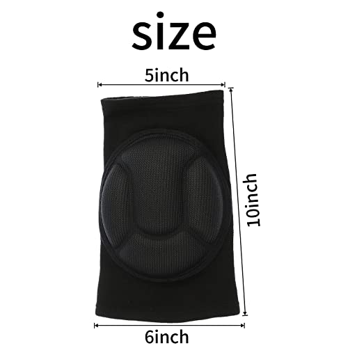 Knchy Sponge Wrestling Knee Pads, Thickened Soft Protective Knee Sleeves For Men Women, Flexible Anti-Collision Knee Support Brace For Wrestling Basketball Volleyball Football Dance Knee Protector #TOP2