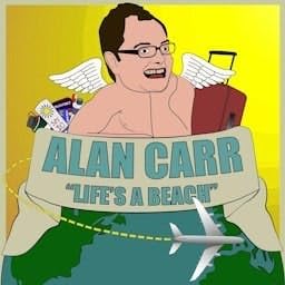 Alan Carr's 'Life's a Beach' cover art