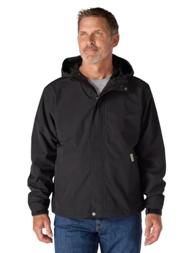 Carhartt Men's Storm Defender Loose Fit Lightweight Jacket, Black, Medium