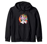 Poupée vaudou hippie rétro des années 60 et 70, costume d'Halloween amusant et facile, parfaite pour Halloween avec des vibrations effrayantes, des fantômes, des sorcières, des citrouilles, des lanternes Jack et des squelettes.