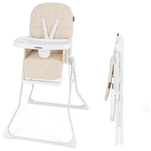 INFANS Portable Baby High Chair for Toddlers