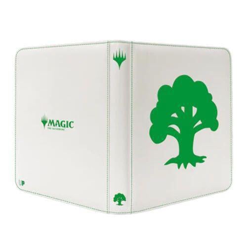 Image of Ultra PRO - Mana 8 12-Pocket Zip PRO-Binder - Forest for Magic: The Gathering, Holds & Protects 480 Standard Sized Cards, Collector's Edition Durable Trading Secure Side-Loading Pocket Binder