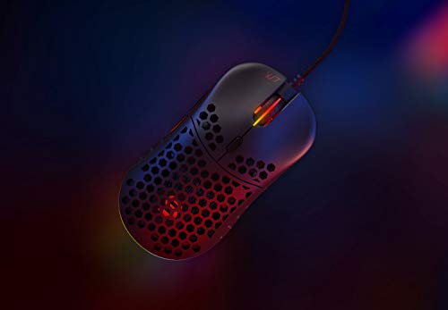 SPC Gear LIX Mouse da gioco RGB, nero (PMW3325)