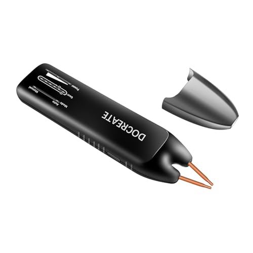 Mulcort soudeuse par point pour batterie,11 vitesses réglables,modes automatique et manuel,broches de soudage amovibles,système de détection de température,pour le soudage du nickel et du fer