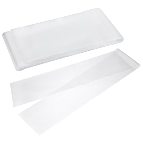 PH PandaHall 15x100cm Bustine in Plastica Trasparente Extra Lunghe Sacchetti di Polietilene, 100pz Buste Protettive Sacchetto di Stoccaggio Arte per Riporre Dipinti Opere d'Arte Maniche Poster