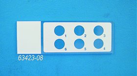 Hydrophobic Printed Slide 12 Well, Round, 5 mm, 72/PK