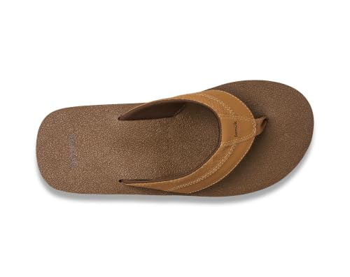 Image of Sanuk Beer Cozy IV Mens Flip Flops - Memory Foam Beach Sandals