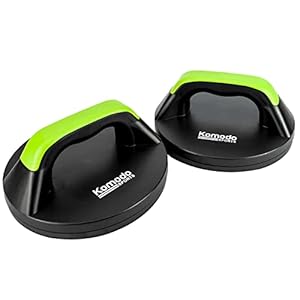KOMODO Rotating Push Up Handles Press Up Bars Grips Stand