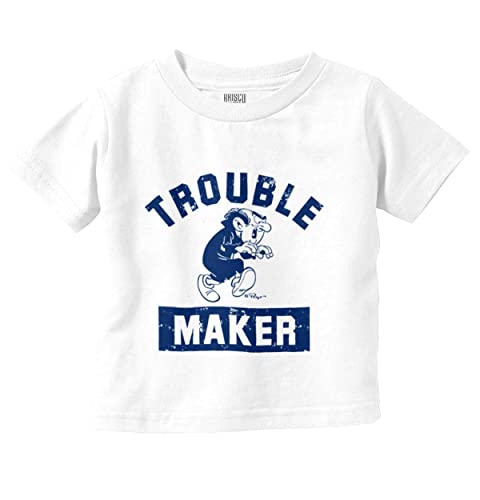 Smurfs Trouble Maker Gargamel Funny Toddler Boy Girl T Shirt
