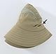 Magracy Herren UPF 50+ Sonnenhut mit Nackenschutz breite Krempe Netzstoff Safari-Hut Wandern Angeln Hut faltbar Damen Helles Vert-Khaki