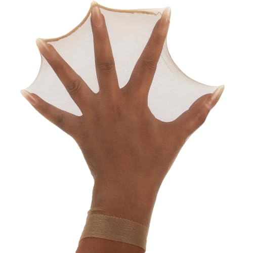 Image of BEEOS Skinlike Real HD Wig Caps, 12 Pieces Ultra-thin Invisible and Breathable Stretchy Stocking Sheer Caps for Women Lace Front Wig