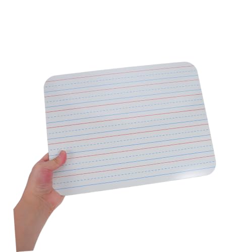 VINTORKY 5pcs Double Sided Number Line Board Dry Erase Whiteboard with Lines for Writing, High Density Board, Portable and Compact Design, for Classroom, Conference Rooms, and Meetings - Image 4