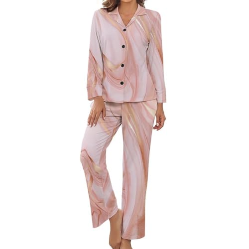 Pyjama pour femme boutons vêtement de nuit ouvert devant anti frottement