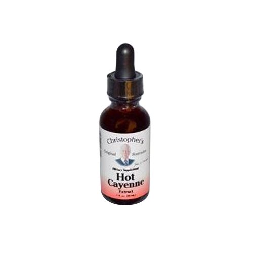 Dr. Christopher's Formulas Hot Cayenne Extract, 1 Fl Oz #TOP11