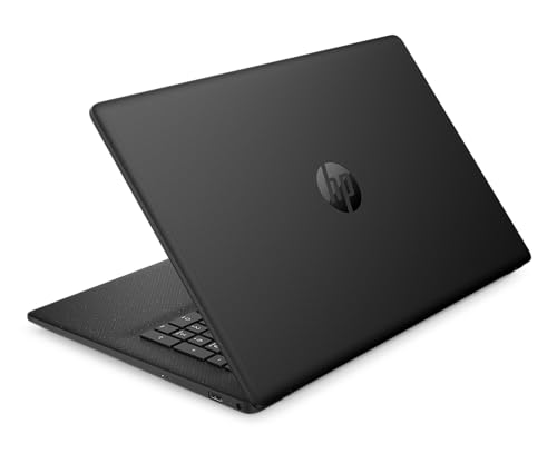 HP Laptop mit 17,3 FHD Display, AMD Ryzen 7 7730U, 16 GB DDR4 RAM, 512 GB SSD, AMD Radeon-Grafik, Windows 11, QWERTZ, Schwarz inkl. 25 GB Dropbox-Speicher für 12 Monate