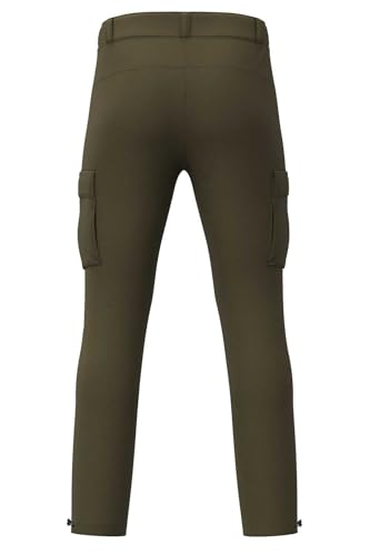 Pantalon de ski noir homme imperméable et respirant style classique RH+