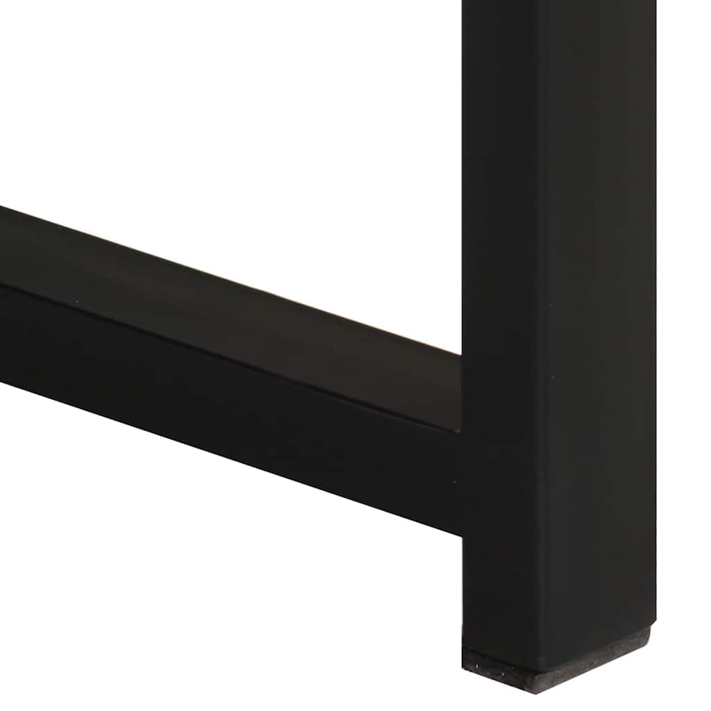 vidaXL Tables Gigognes 3 pcs Table d'Appoint Console Bois Massif de Manguier