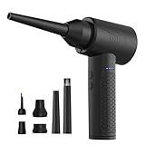 Longue durée de vie de la batterie : batterie intégrée de 6 000 mAh, longue endurance, charge rapide pendant environ 2 heures, notre nettoyeur de poussière sans fil peut être chargé par ordinateur, alimentation mobile, adaptateur, etc.