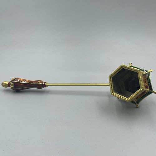 Apagavelas de metal con mango largo y diseño elegante miniatura 5