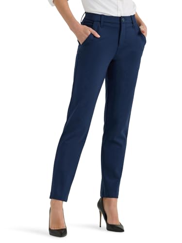 Lee Ultra Lux Comfort Any Wear Side Vent Tobillera para mujer, Emperor Navy, 18 Largo