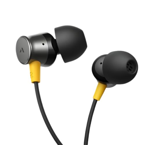 Image of Original for Realme Buds 3 Wired Type-C Earphones with Mic - Gaming Ready Audio Pods with Noise Isolation, Smooth Controls & Secure Fit (Black)