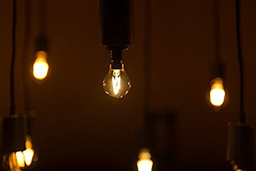 Grensk 1W Led Vintage Filament Lighting Bulb, Retro Edison Led Style, 10W Incandescent Bulb, Soft White 2200K , Dimmable, For Restaurant, Living Room, Reading Room-10 Pack #TOP6